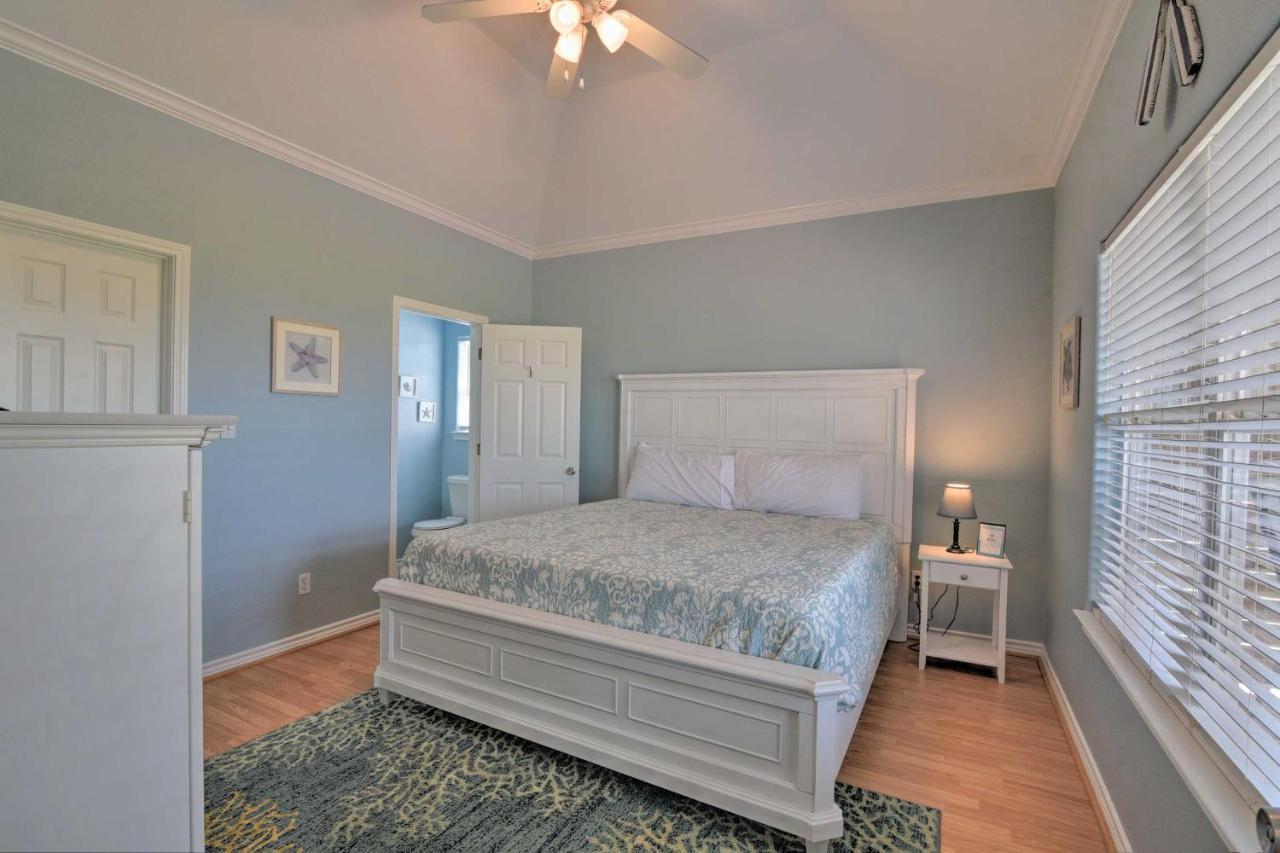 Bright Crystal Beach House, Walk To Coast! Villa Bolivar Peninsula Exteriör bild