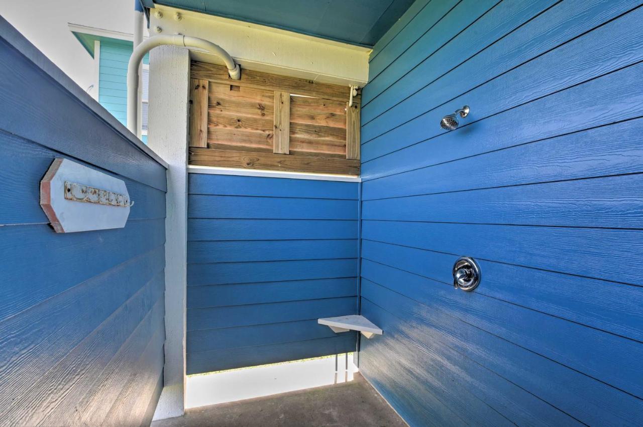 Bright Crystal Beach House, Walk To Coast! Villa Bolivar Peninsula Exteriör bild