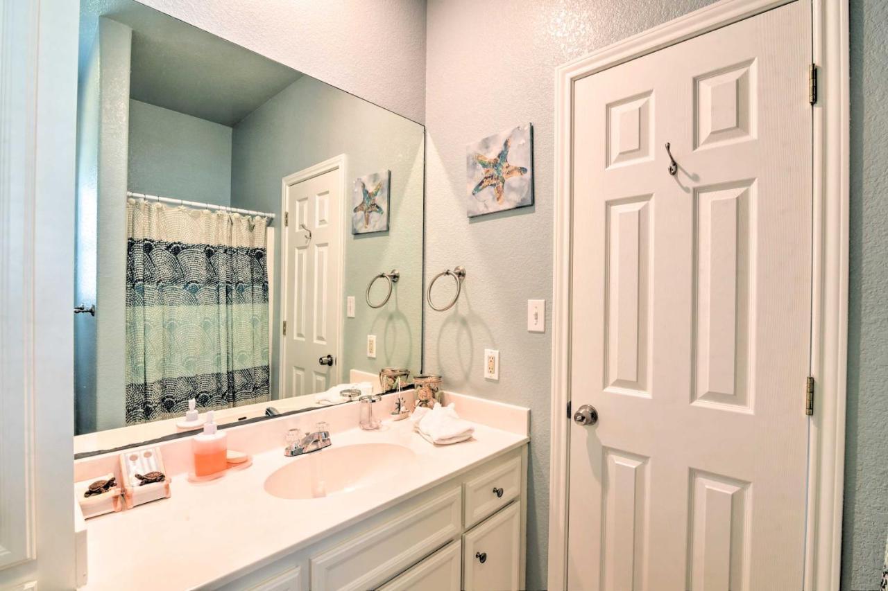 Bright Crystal Beach House, Walk To Coast! Villa Bolivar Peninsula Exteriör bild