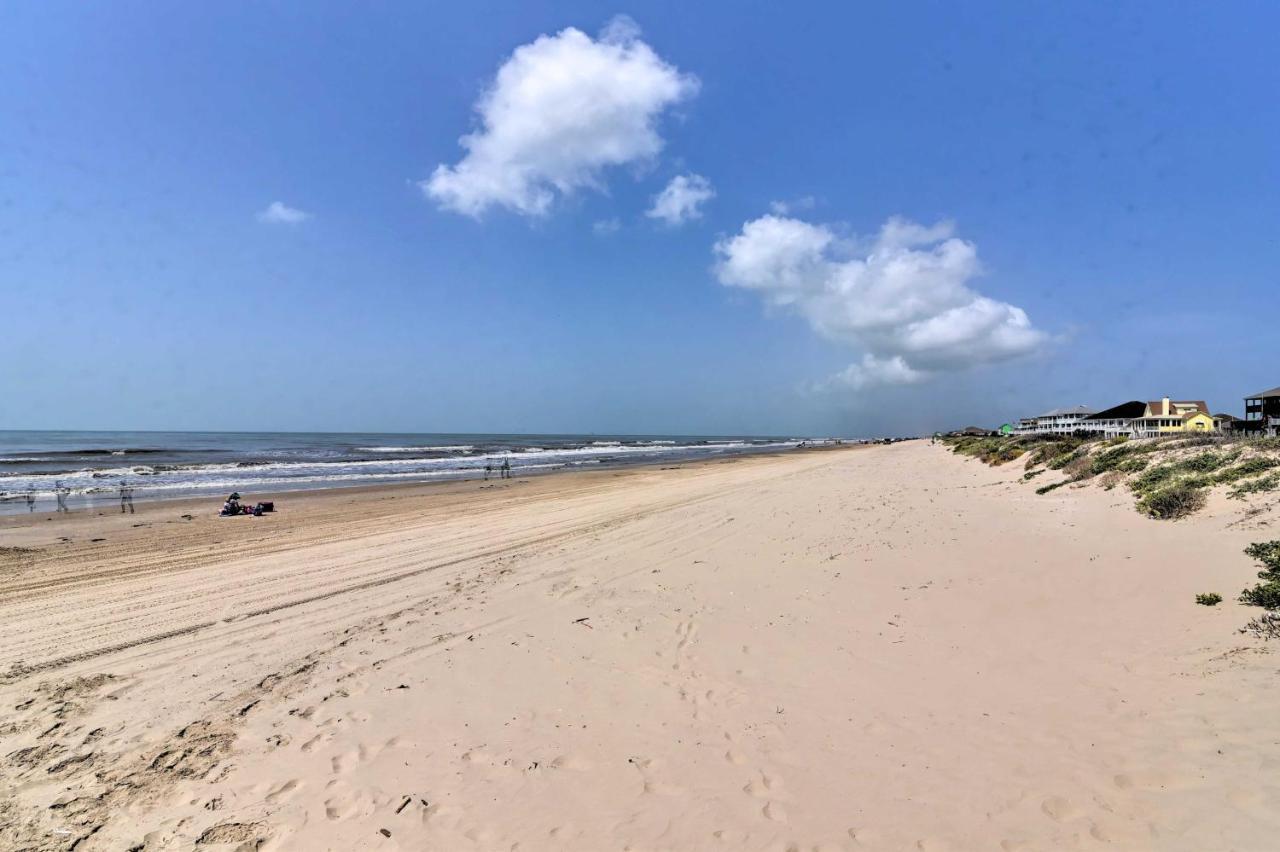 Bright Crystal Beach House, Walk To Coast! Villa Bolivar Peninsula Exteriör bild