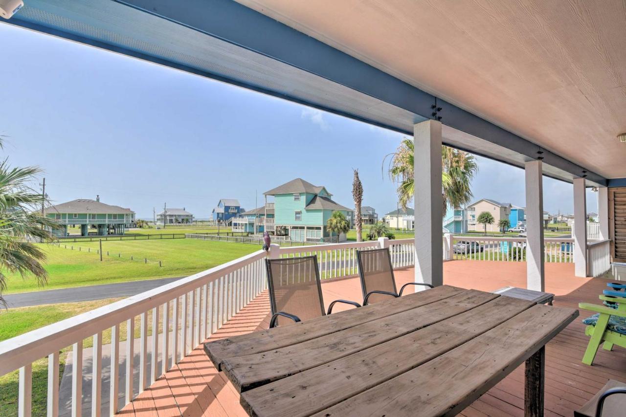 Bright Crystal Beach House, Walk To Coast! Villa Bolivar Peninsula Exteriör bild