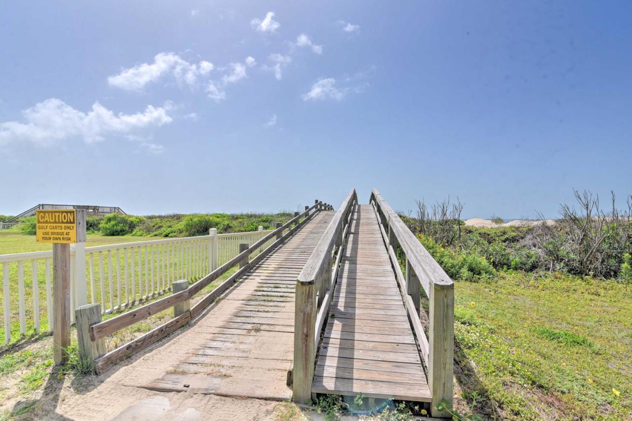 Bright Crystal Beach House, Walk To Coast! Villa Bolivar Peninsula Exteriör bild