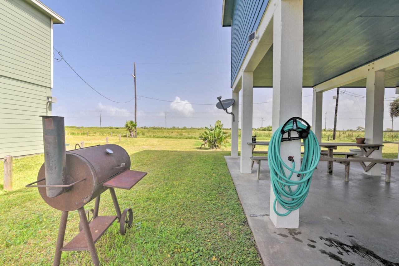 Bright Crystal Beach House, Walk To Coast! Villa Bolivar Peninsula Exteriör bild
