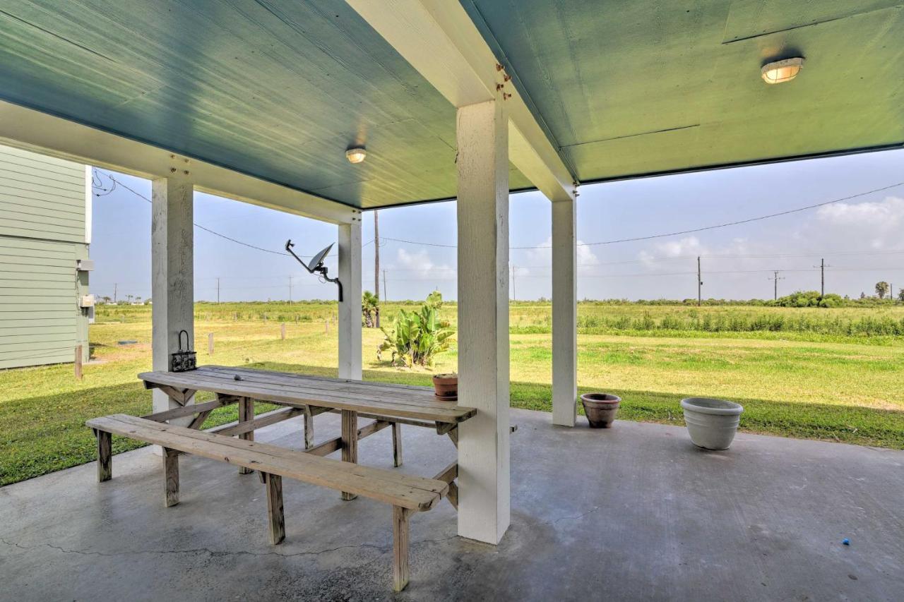 Bright Crystal Beach House, Walk To Coast! Villa Bolivar Peninsula Exteriör bild