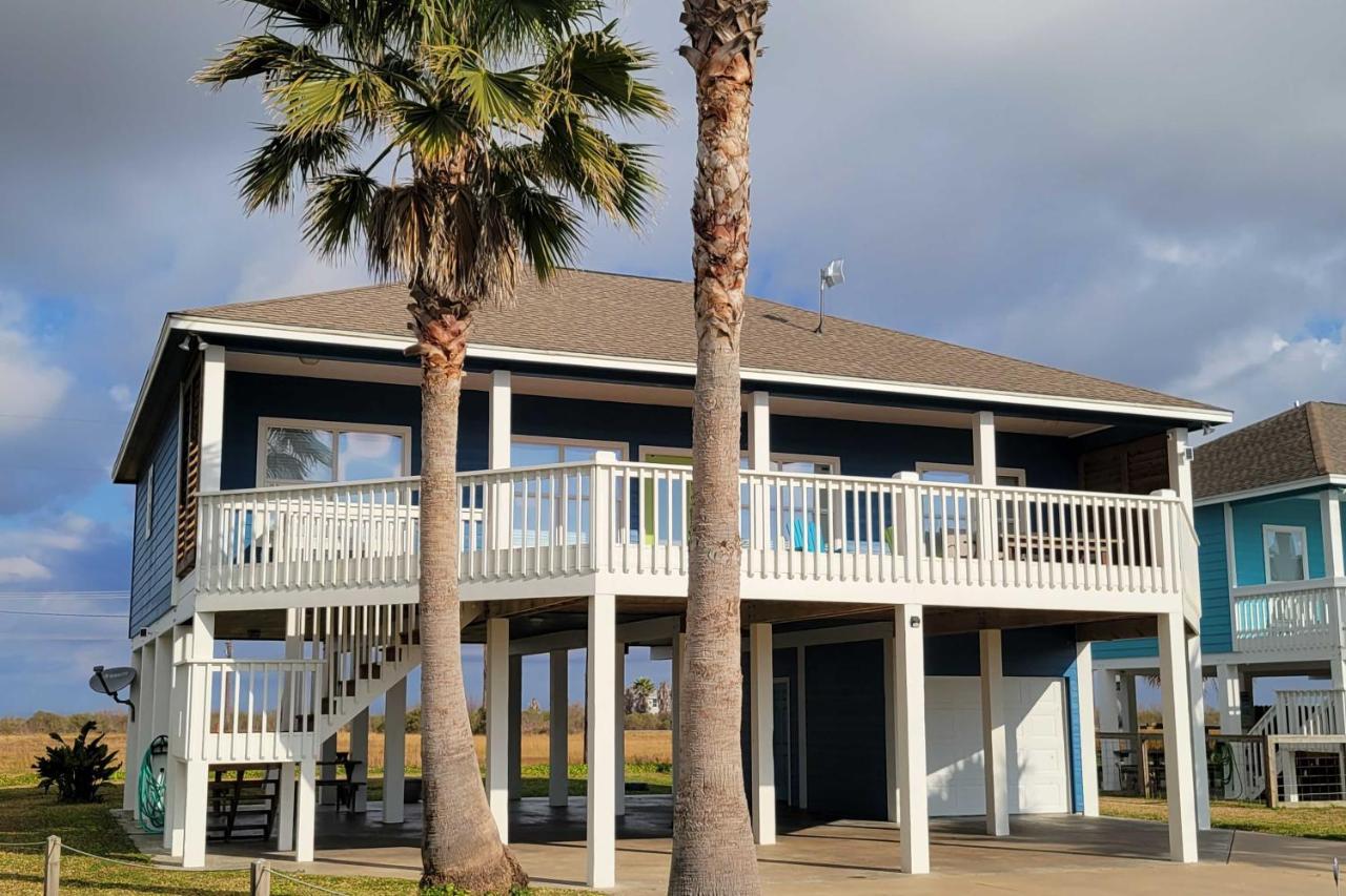 Bright Crystal Beach House, Walk To Coast! Villa Bolivar Peninsula Exteriör bild
